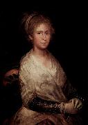 Portrait of Josefa Bayeu y Subias wife of painter Goya Francisco de Goya